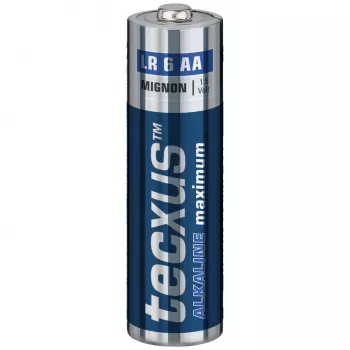 TECXUS Mignon AA standardbatterier alkaliska LR6 1,5V