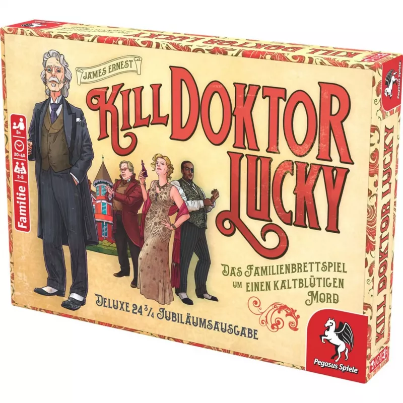 PEGASUS Kill Doktor Lucky brädspel