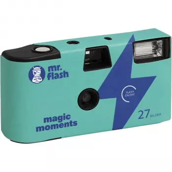 Mr. Flash Magic Moments engångskamera 35mm 27 bilder inbyggd blixt