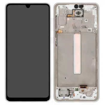 Samsung Galaxy A33 5G LCD-displaymodul vit (GH82-28143B)