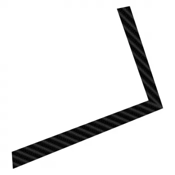 TrackTime Series One Cover Carbon – kolfiberhölje för wheelbase till Series One Rigs