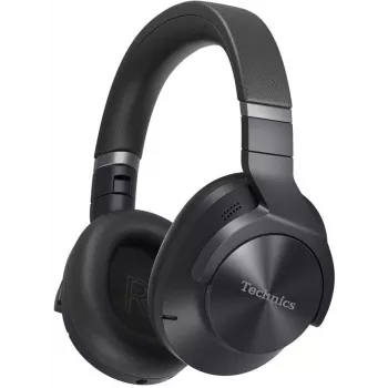 Technics EAH-A800E-K trådlösa over-ear-hörlurar med mikrofon, noise cancelling, svart