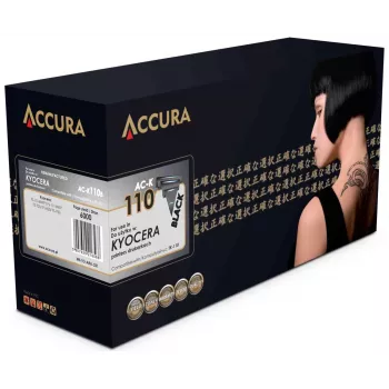 Accura kompatibel tonerkassett för Kyocera TK-1140 (svart, 7200 sidor)