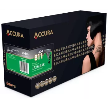 ACCURA kompatibel tonerkassett Lexmark 52D0XA0 svart extra hög kapacitet 20 000 sidor