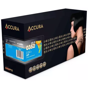 Accura toner HP nr 130A (CF352A) gul kompatibel lasertonerkassett