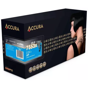 ACCURA tonerkassett HP nr 53X (Q7553X) svart high yield kompatibel