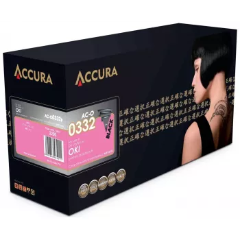 ACCURA kompatibel tonerkassett svart OKI 44973536 ersättning