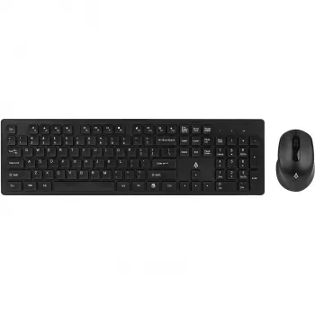 Accura Delano ACC-K1306 trådlöst tangentbord- och musset, 2,4 GHz, svart