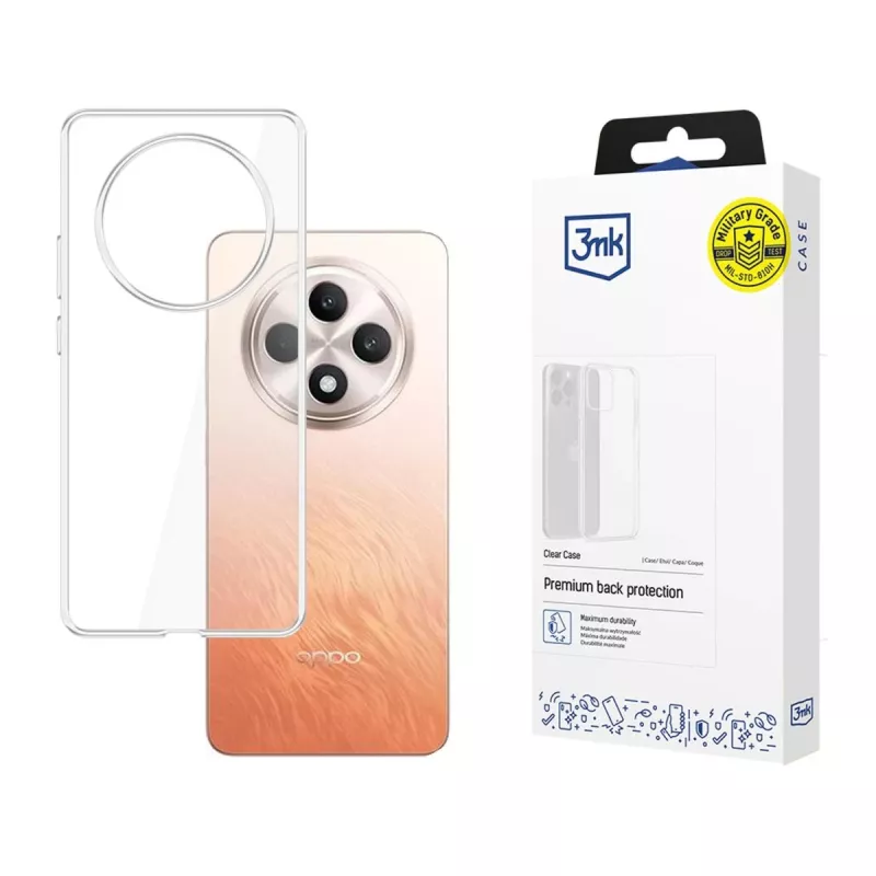 3MK Clear Case för OPPO Reno 12