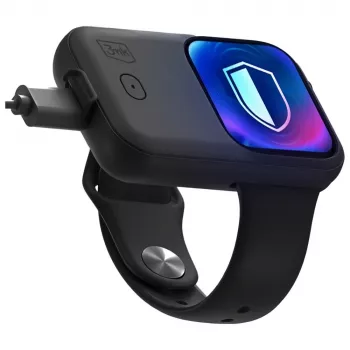 3MK PROTECTION 3mk Endurance powerbank-skal för Apple Watch 40 mm/41 mm 2,5W 1200mAh USB-C svart