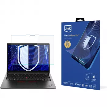 3MK PROTECTION FlexibleGlass Pro hybridglas skärmskydd för Lenovo ThinkPad L13 2in1 Gen 6 (13,3 inch)