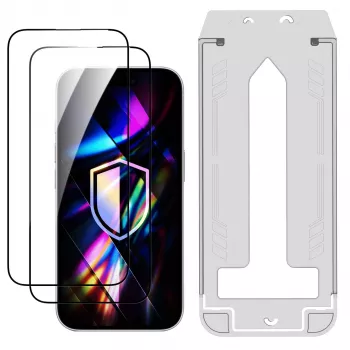 3MK PROTECTION Apple iPhone 15 Plus/16 Plus - 3mk Hardy Hardura 9H härdat glasskärmskydd