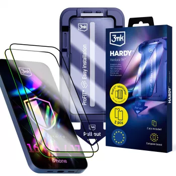 3MK PROTECTION Apple iPhone 16 Pro/17 – 3mk Hardy Hardura 9H skärmskydd