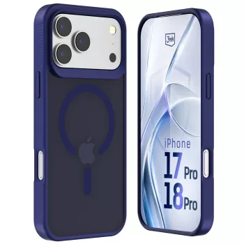 3MK PROTECTION Apple iPhone 17 Pro – 3mk Hardy Hazy MagCase blå