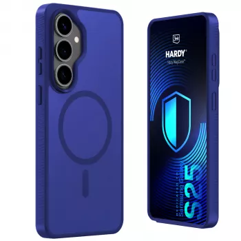 3MK PROTECTION Samsung Galaxy S25 – 3mk Hardy Hazy MagCase blå