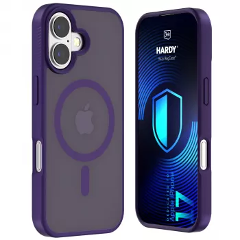 3MK Hardy Hazy MagCase för Apple iPhone 17, lila