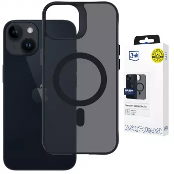 3MK PROTECTION Apple iPhone 13/14 Hardy Hazy MagCase svart