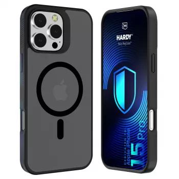3MK PROTECTION Apple iPhone 15 Pro – 3mk Hardy Hazy MagCase svart