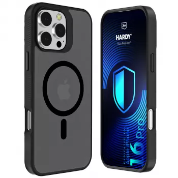 3MK PROTECTION Apple iPhone 16 Pro – 3mk Hardy Hazy MagCase svart