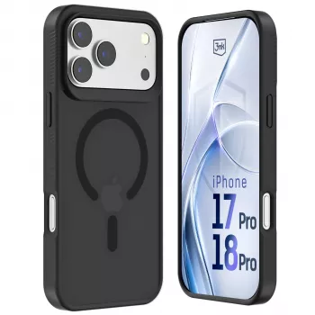 3MK PROTECTION Apple iPhone 17 Pro – 3mk Hardy Hazy MagCase svart