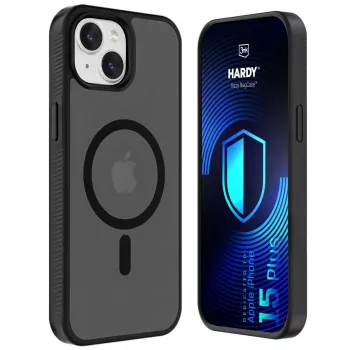 3MK PROTECTION Apple iPhone 15 Plus – 3mk Hardy Hazy MagCase svart