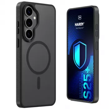 3MK PROTECTION Samsung Galaxy S25+ – 3mk Hardy Hazy MagCase svart