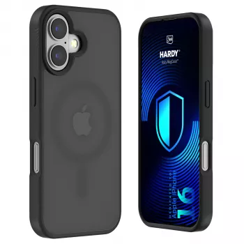3MK PROTECTION Apple iPhone 16 – 3mk Hardy Hazy MagCase svart