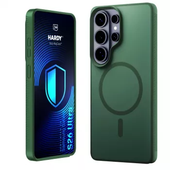 3MK PROTECTION Samsung Galaxy S26 Ultra – 3mk Hardy Hazy MagCase grön