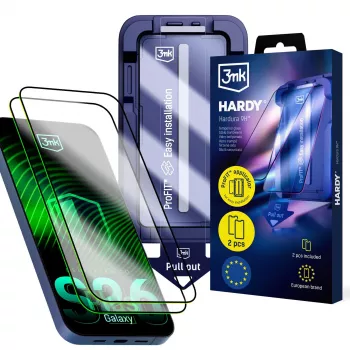 3MK PROTECTION Samsung Galaxy S26+ – 3mk Hardy Hardura 9H härdat glas skärmskyddsfilm