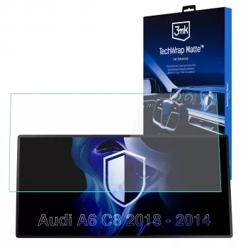 3MK PROTECTION AUDI A6 C8 2018-24 - 3mk TechWrap matt skärmskydd för mittdisplay