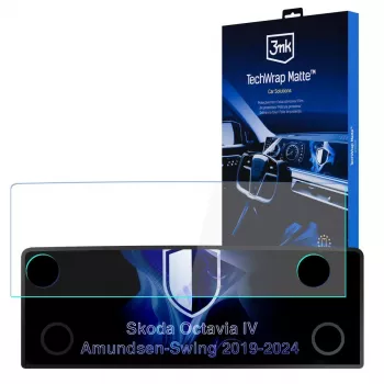 3MK PROTECTION Skoda Octavia IV Amundsen-Swing 2019-24 - 3mk TechWrap matt skärmskydd för mittdisplay