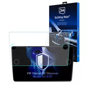 3MK PROTECTION VW Passat B8 Discover Media 2017-23 - 3mk TechWrap matt skärmskydd för mittdisplay