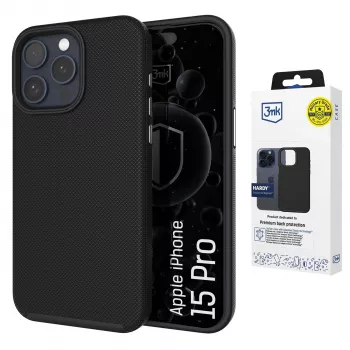 3MK PROTECTION Apple iPhone 15 Pro - 3mk Hardy stötsäker MagCase