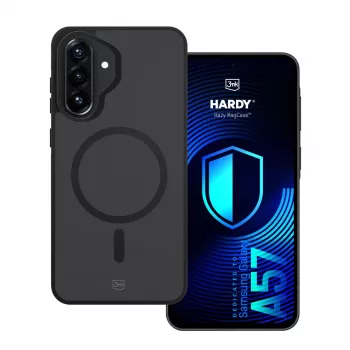 3MK PROTECTION Samsung Galaxy A57 - 3mk Hardy Hazy MagCase svart