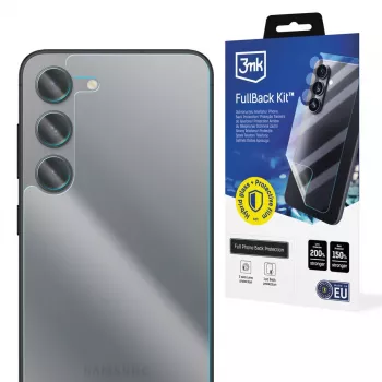 3MK PROTECTION Samsung Galaxy S23 5G FullBody skyddsfilmskit (TPU, transparent, självläkande)