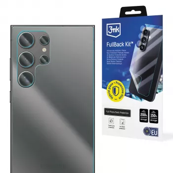 3MK PROTECTION Samsung Galaxy S24 Ultra FullBack Kit - skyddsfilm för baksida, sidor och kamera