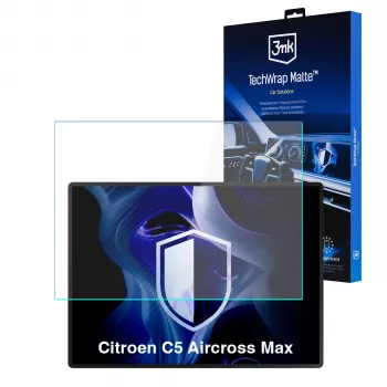3MK PROTECTION Citroen C5 Aircross Max – 3mk TechWrap Matter skärmskydd för mittdisplay