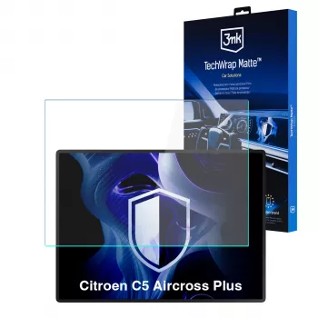 3MK PROTECTION Citroen C5 Aircross Plus – 3mk TechWrap Matte skärmskydd för mittdisplay