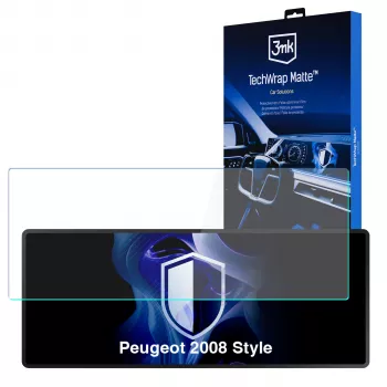 3MK PROTECTION Peugeot 2008 Style – 3mk TechWrap Matter skärmskydd för mittdisplay