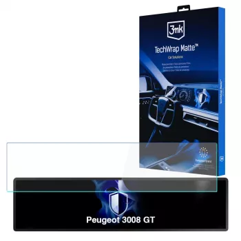3MK PROTECTION Peugeot 3008 GT – 3mk TechWrap Matter skärmskydd för mittdisplay