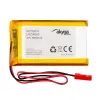 Akyga AKY0654 LP654060 Li-Po-batteri 3,7 V 1950 mAh, PCM, JST 2,54 2-polig, 150 mm