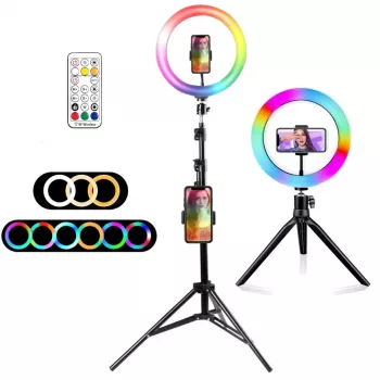 MOZOS MLM-RING-RGB LED-ringljus 26 cm