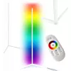 MOZOS LC-RGB LED-hörnstående golvlampa vit
