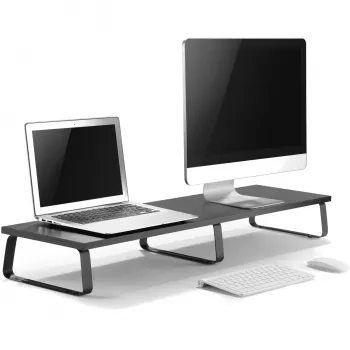 MOZOS DUAL RISER S monitorhöjning för två monitorer