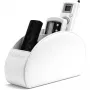 Läderfjärrkontrollsorganizer MOZOS RCH-1 vit