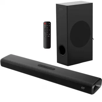 MOZOS THEATER 2.1 soundbar 100W/160W Bluetooth 5.0 hemmabiosystem