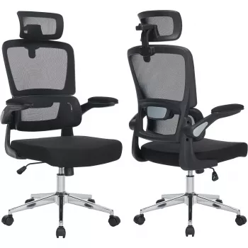 MOZOS ERGO-K ergonomisk kontorsstol svart