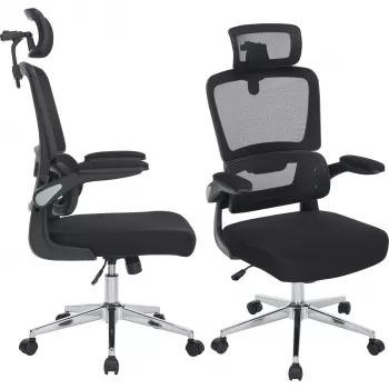 MOZOS ERGO-K ergonomisk kontorsstol svart