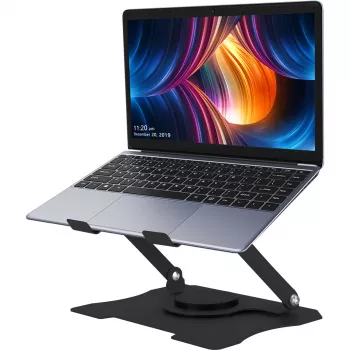MOZOS N4-BK ergonomiskt laptopstativ svart