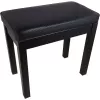 MOZOS PB03 pianobänk – höjderjusterbar, konstläder, svart